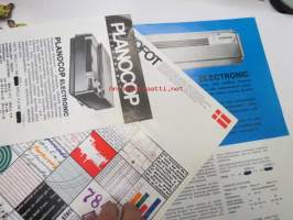 Planocoop Electronic siirtojäljennöskone /kopiokone / värikopiokone -myyntiesite