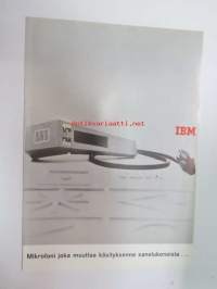 IBM sanelukoneet / mikrofoni -myyntiesite