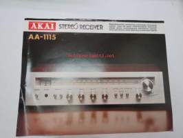 Akai Stereo Receiver AA-1115 -myyntiesite