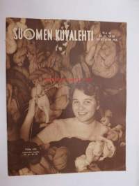 Suomen Kuvalehti 1958 nr 47, ilmestynyt 22.11.1958, sis. mm. seur. artikkelit / kuvat / mainokset; Kansikuva  