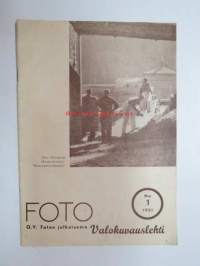 Foto Valokuvauslehti 1951 nr 1