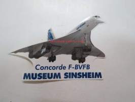Concorde F-BVFB / Museum Sinsheim -tarra
