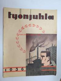 Työnjuhla 1936 - Ammattiyhdistysväen juhlajulkaisu (SAK)