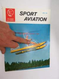 Sport Aviation April 1964 -lehden mukana ollut Bensen B-8M Gyrocopter esite -brochure -myyntiesite englanniksi