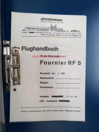 Fournier RF 5 Flughandbuch -ohjekirja, kopio