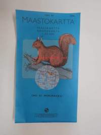 Merimasku 1043 03 Maastokartta 1996 Peruskartta / Grundkarta 1:20 000