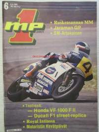 MP 1 lehti 1985 nr 6 -moottoripyörälehti