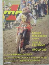 MP 1 lehti 1985 nr 5 -moottoripyörälehti