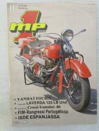 MP 1 lehti 1985 nr 11 -moottoripyörälehti