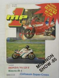 MP 1 lehti 1985 nr 12 -moottoripyörälehti