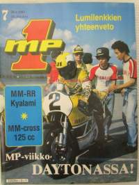 MP 1 lehti 1983 nr 7 -Moottoripyörälehti, katso sisältö kuvista tarkemmin.