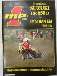 MP 1 lehti 1983 nr 11-12 -Moottoripyörälehti, katso sisältö kuvista tarkemmin.