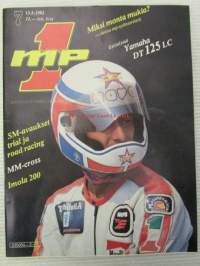 MP 1 lehti 1982 nr 7 -Moottoripyörälehti, katso sisältö kuvista tarkemmin.