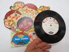 Corito CCF-16 - Juegos Infantiles; Juan Pirulero, Asi palmadas damos, Acitron, Mambry se fue a la guerra, A la rueda jugaremos, La maquina - 1968 -single-levy,