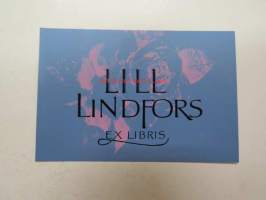 Ex Libris Lill Lindfors (Hannu Paalasmaa) -kirjanomistajamerkki