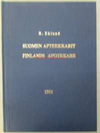Suomen Apteekkarit 1981 - Finlands apotekare