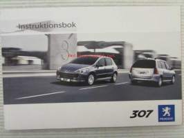 Peugeot 307 -Instruktionsbok