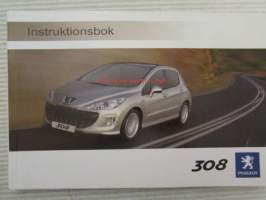 Peugeot 308 -Instruktionsbok