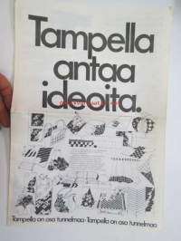 Tampella antaa ideoita - ompeluideoita -mainoslehti v. 1976