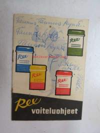 Rex voiteluohjeet 1954 I Murtomaavoiteet