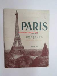 Illustrierter Führer durch Paris und Seine Umgebung - Restaurants und Cafés -Ausgabe 1951 -matkaopas