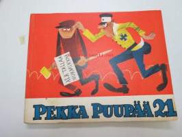 Pekka Puupää 21 -sarjakuva-albumi