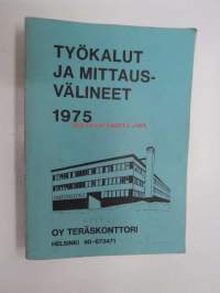 Työkalut ja mittausvälineet 1975 - Oy Teräskonttori -tuoteluettelo