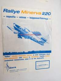 Rallye Minerva 220 lentokone -myyntiesite