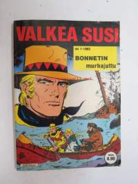 Valkea Susi 1982 nr 1 Bonnetin murhajuttu