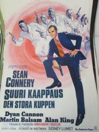 Suuri kaappaus / Den stora kuppen - pääosissa Alan King, Christopher Walken, Dyan Cannon, Martin Balsam, Ralph Meeker, Sean Connery, Val Avery, ohjaus Sidney