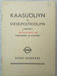 Kaasuöljyn ja dieselpolttoöljyn (naftan) varastointi ja käsittely