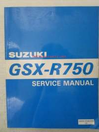 Suzuki GSX-R750 Service manual (part 99500-37080-01E) -huolto-ohjekirja