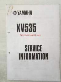 Yamaha XV535 Service Information - Tehtaan alkuperäinen, huolto-ohjeita (Ei huolto-ohjekirja)