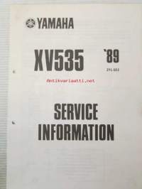 Yamaha XV535 '89 (2YL-SE2) Service Information - Tehtaan alkuperäinen, huolto-ohjeita (Ei huolto-ohjekirja)