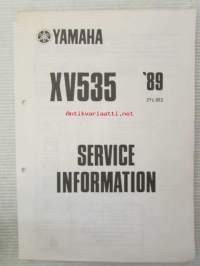 Yamaha XV535 '89 (2YL-SE2)  Service Information - Tehtaan alkuperäinen huolto-ohjeita sis. sähkökaaviot (Ei huolto-ohjekirja)
