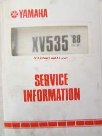 Yamaha XV535 '88 (2YL-SE-1)  Service Information - Tehtaan alkuperäinen, huolto-ohjeita sis. sähkökaaviot (Ei huolto-ohjekirja)