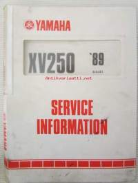 Yamaha KV250 '89 (3LS-SE1)  Service Information - Tehtaan alkuperäinen, huolto-ohjeita sis. sähkökaaviot (Ei huolto-ohjekirja)