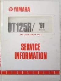 Yamaha DT125R / DT125RE '91 (3BN-SE3) Service Information - Tehtaan alkuperäinen, huolto-ohjeita (Ei huolto-ohjekirja)