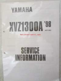 Yamaha XVZ1300A '98 (4YP-SE2) Service Information - Tehtaan alkuperäinen, huolto-ohjeita (Ei huolto-ohjekirja), avaamaton muovipakkaus