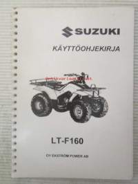 Suzuki LT-F160 -käyttöohjekirja