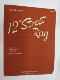 12th Street Rag -nuotit