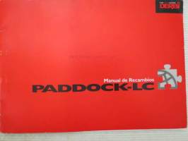 Derbi Paddock LC -varaosaluettelo, katso tarkemmat malli merkinnät kuvista