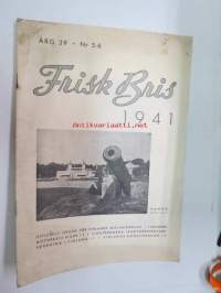 Frisk Bris 1941 nr 10 -ruotsinkielinen purjehduksen ja moottoriveneilyn lehti