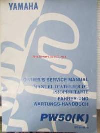 Yamaha PW50 (K) owner´s service manual - omistajan huolto-ohjekirja