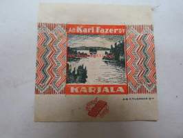 Karjala - A.B. Karl Fazer O.Y. -makeiskääre