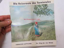 Die Reiseroute des Torniotales - Finnisch Lappland - Der Weg der vier Winde -matkailuesite