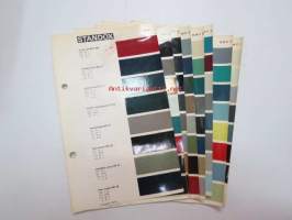 BMC värimallit 8 sivua Standox värimalleja 1970