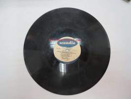 Scandia KS-229 Annikki Tähti - Laulu kahdesta pennistä / Jos sä saisit sydämein -savikiekkoäänilevy, 78 rpm record