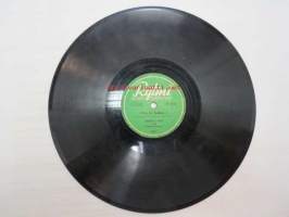 Rytmi R 6224 Justeeri ja Repe - Uutta ja vanhaa 5 / Uutta ja vanhaa 6 -savikiekkoäänilevy, 78 rpm record