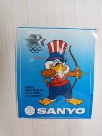 Sanyo - Official Video Products of the 1984 LA Olympics -tarra